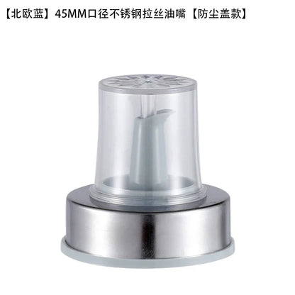 Tapón DecorBites™ para botella de condimentos - Tapa duradera para boquilla de aceite