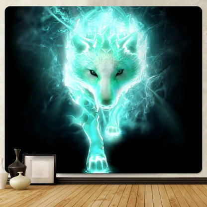 ديكور بايتس™ نسيج حيواني مخدر: ديكور غرفة نوم بوهيمي وسجادة يوغا