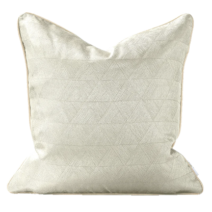 غطاء وسادة مربع من قماش الجاكار بتصميم منظر طبيعي آسيوي من DecorBites™ مقاس 45×45 سم