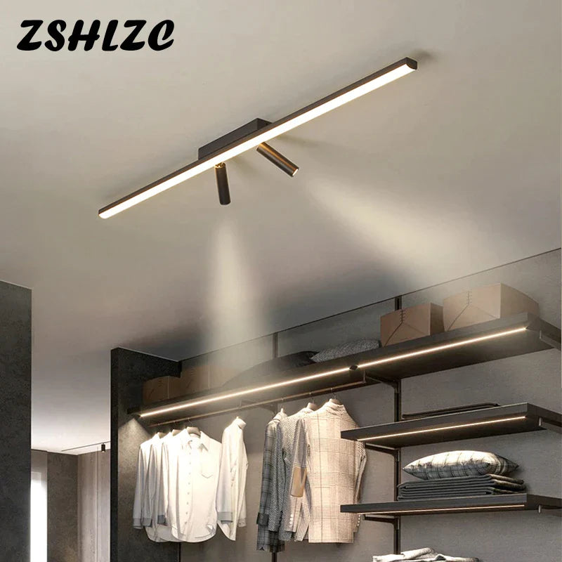 ديكوربايتس™ مصباح سقف على شكل نجمة سوداء لغرفة المعيشة والمطبخ وغرفة النوم - 80/100/120 سم