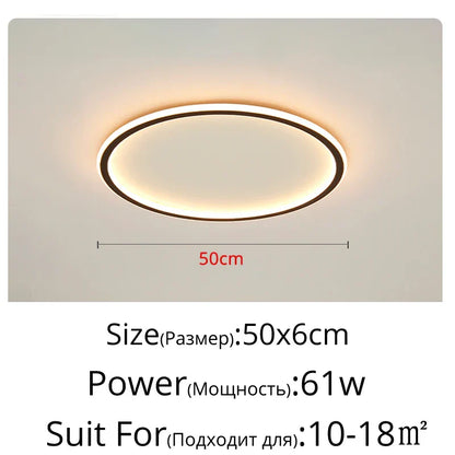 DecorBites™ Dimmable LED Ceiling Chandelier for Living Bedroom Study Room Lighting