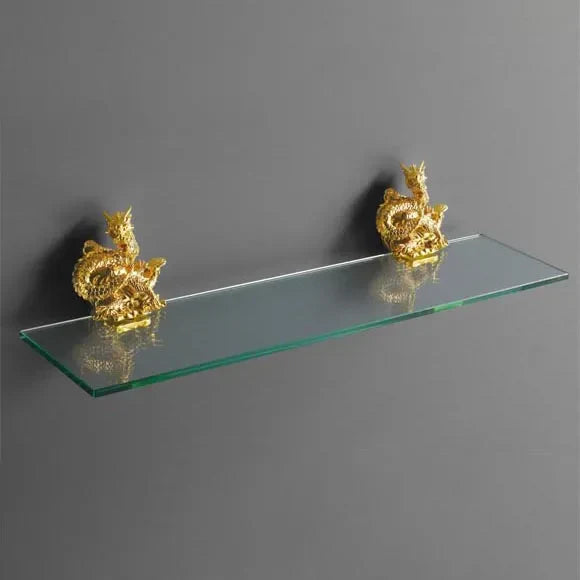 Juego de herrajes para baño DecorBites™ Dragon: Portarrollos de papel, toallero, jabonera (MB-0950A)