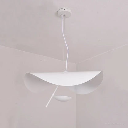 Lámpara colgante LED DecorBites™ con textura dorada para decoración de sala de estar y dormitorio.