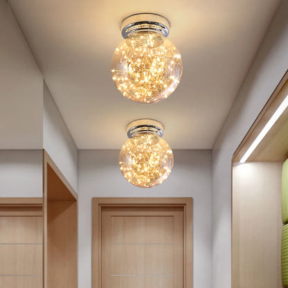 DecorBites™ Gypsophila LED Ceiling Light: Modern & Nordic Style for Indoor Decor