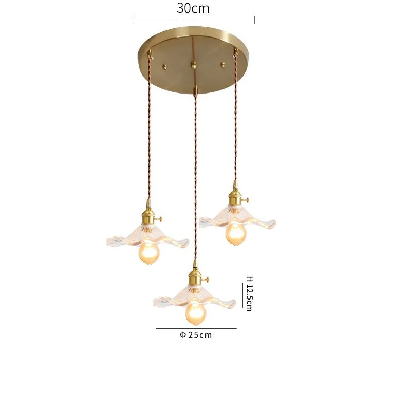 Decorbites™ Grünes Glas-Hängeleuchte: Moderne LED-Pendelleuchte für Wohn- und Esszimmer