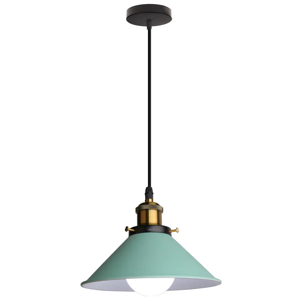 DecorBites™ Industrial Pendant Lights: Modern Retro Loft Hanging Lamp for Home Decor