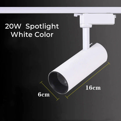 أضواء مسار خطي LED من DecorBites™ بقوة 30 واط لغرفة المعيشة وإضاءة مسار المتجر