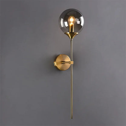 DecorBites™ Glass Wall Lamp with LED for Home Decor and Bedroom Lighting