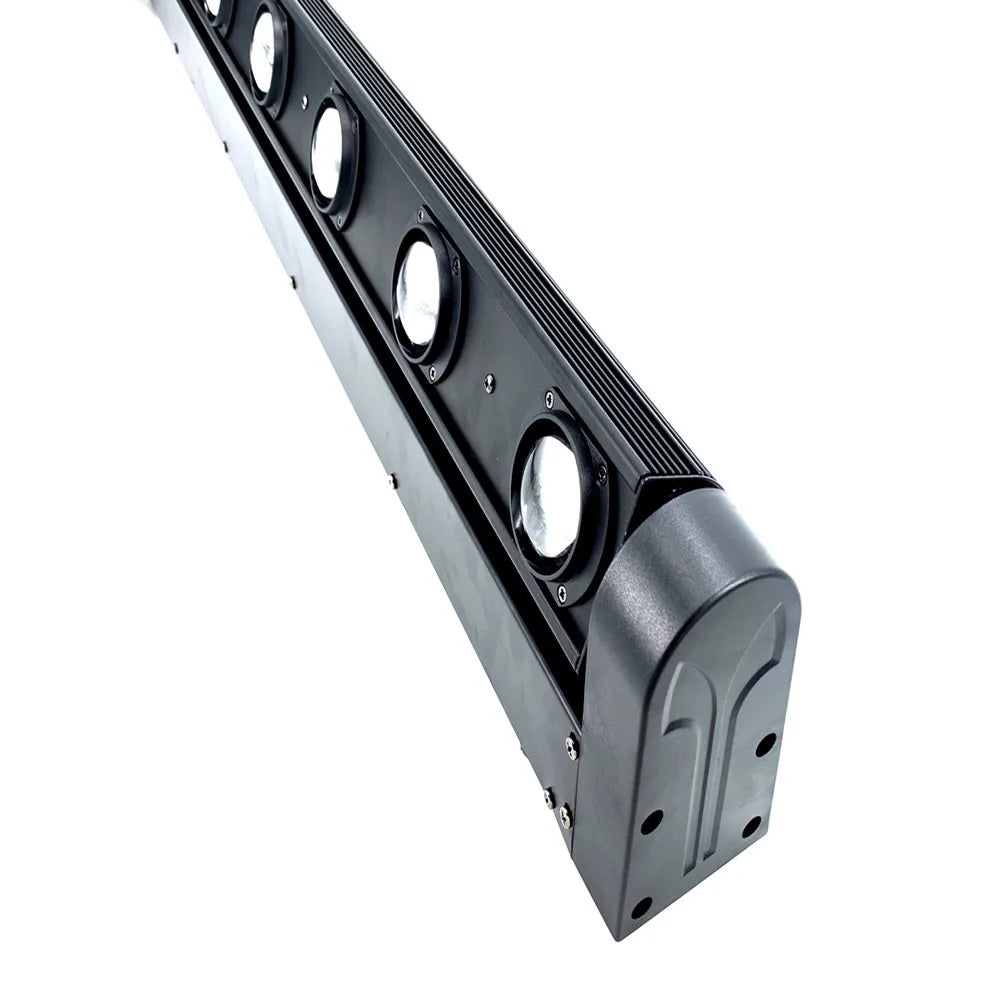 Barra LED Decorbites™ Beam 8x15W RGBW Quad Cabeza Móvil para Iluminación de Escenario con Control DJ DMX