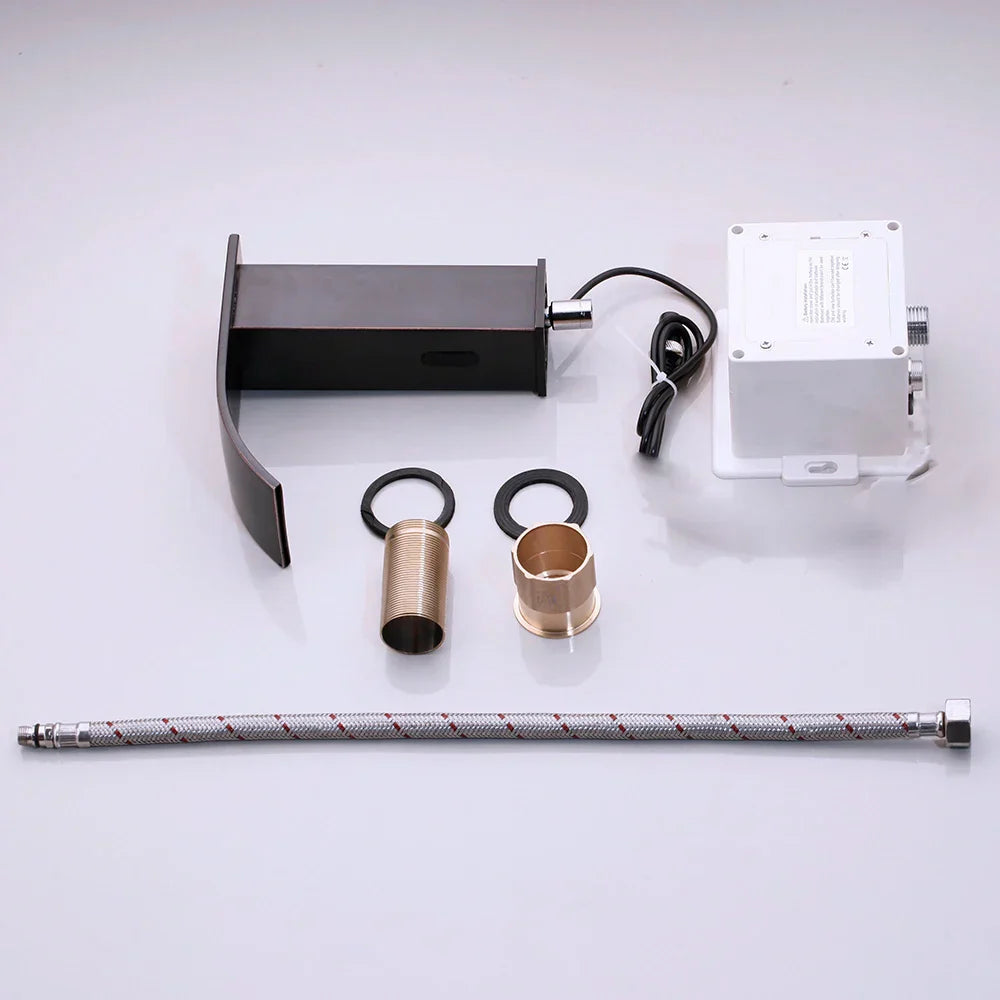 صنبور حمام DecorBites™‎ خلاط مياه أوتوماتيكي بمستشعر مثبت على سطح الرافعة