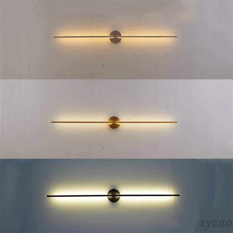 Decorbites™ Gold Geometrische Wandlampen für Wohnzimmer Schlafzimmer, Designer Spiegel-Scheinwerfer Wandlichter