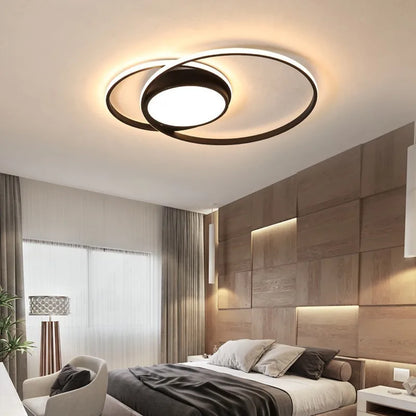 DecorBites™ LED Chandelier: Modern Dimmable Light for Living Room, Kitchen, and Aisle
