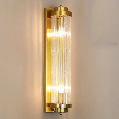 DecorBites™ Crystal Wall Lamp: Modern Minimalist Luxury LED Lights for Living Room, Bedroom & Aisle