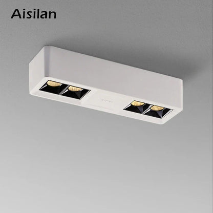 DecorBites™ 24W CRI97 Square LED Surface Mount Downlight for Living Room Bedroom