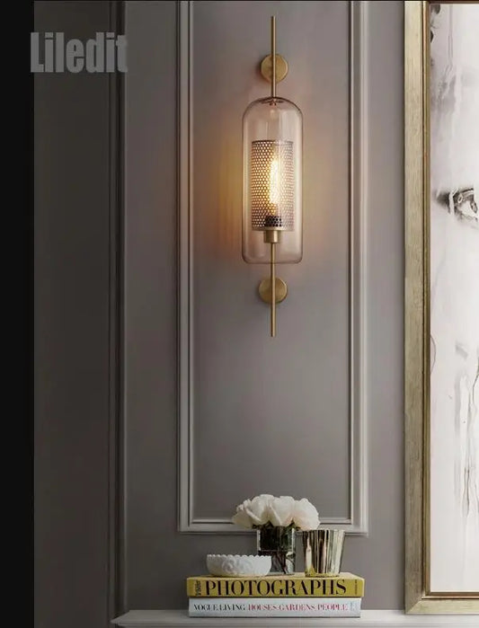 DecorBites™ LED Wall Sconce Light Fixture Vintage Style for Bedroom Living Room Home Decor