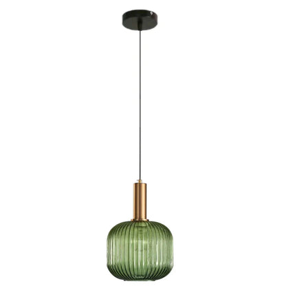 Lámparas colgantes de cristal con forma de calabaza verde DecorBites™ para isla de cocina, restaurante, dormitorio - Combinación DIYStringBuilder.limit(180).toString()