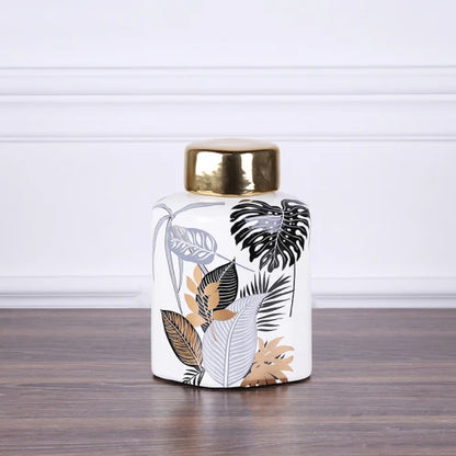 مزهرية خزفية ريفية من DecorBites™: جرة ديكور منزلي زهرية لغرفة المعيشة وطاولة الطعام