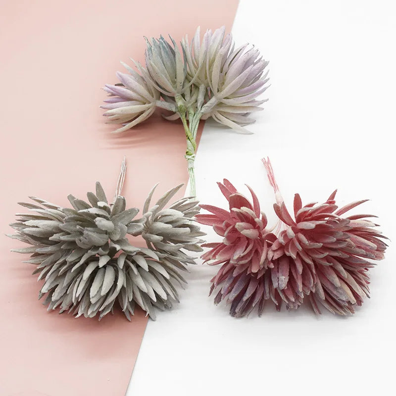 DecorBites™ Artificial Plant Wedding Christmas Decor Fake Flowers Home Interior DIY Gift