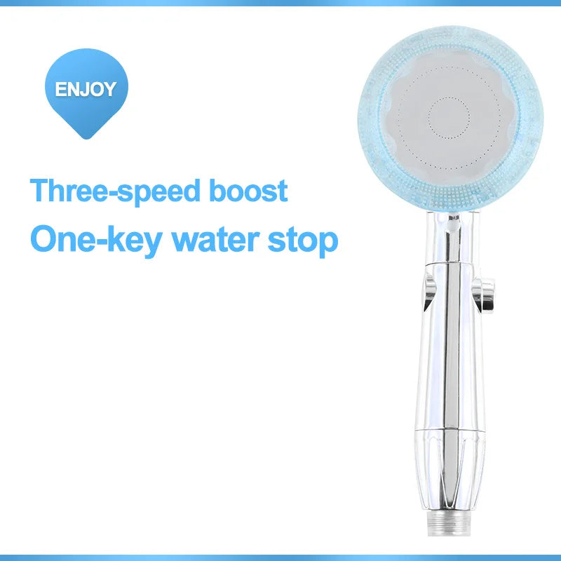 DecorBites™ High Pressure 3-Function Shower Head for Magic Massage and Water Saving