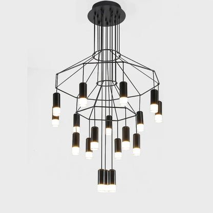 DecorBites™ Designer Nordic Ceiling Chandelier for Home Decor and Living Room Lighting