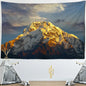 Mountain Peak Tapestry: Himalayas Scenery Wall Hanging by Decobites