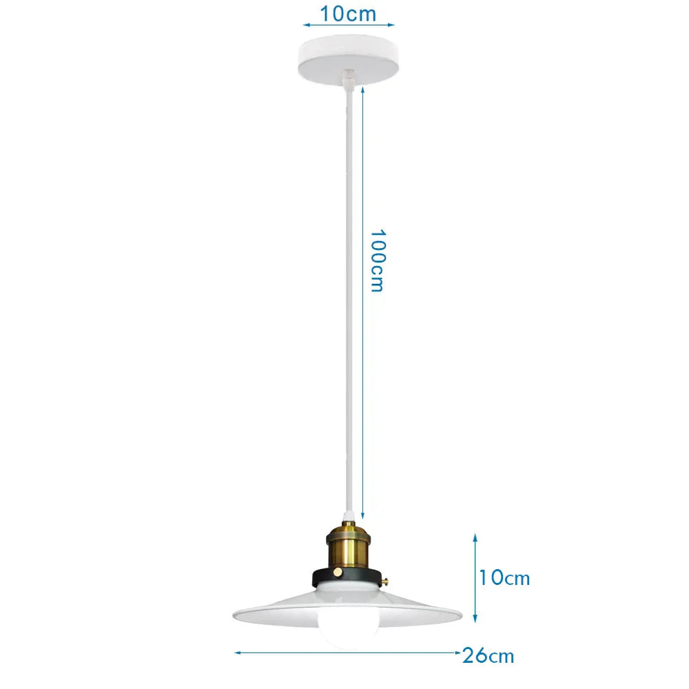 DecorBites™ Industrial Pendant Light - Vintage Retro Chandelier LED Ceiling Lamp