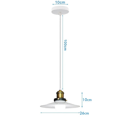 DecorBites™ Industrial Pendant Light - Vintage Retro Chandelier LED Ceiling Lamp