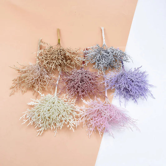 DecorBites™ 10pcs Artificial Plants: Perfect for Home Decor, Wedding, and DIY Gifts