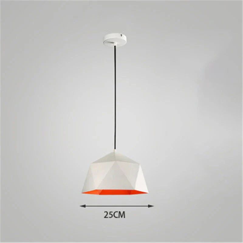 DecorBites™ Iron Diamond Pendant Lights Modern Geometry Pendent Lighting for Living Room & Cafe