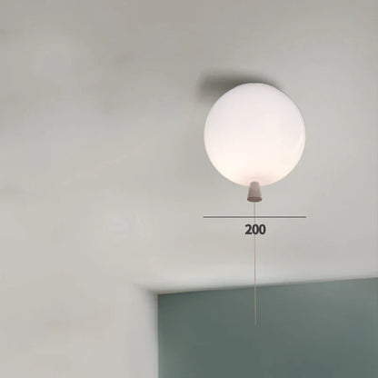 DecorBites™ Balloon Acrylic Ceiling Light: Modern 5 Color Kids Room E27 Lamp with Switch