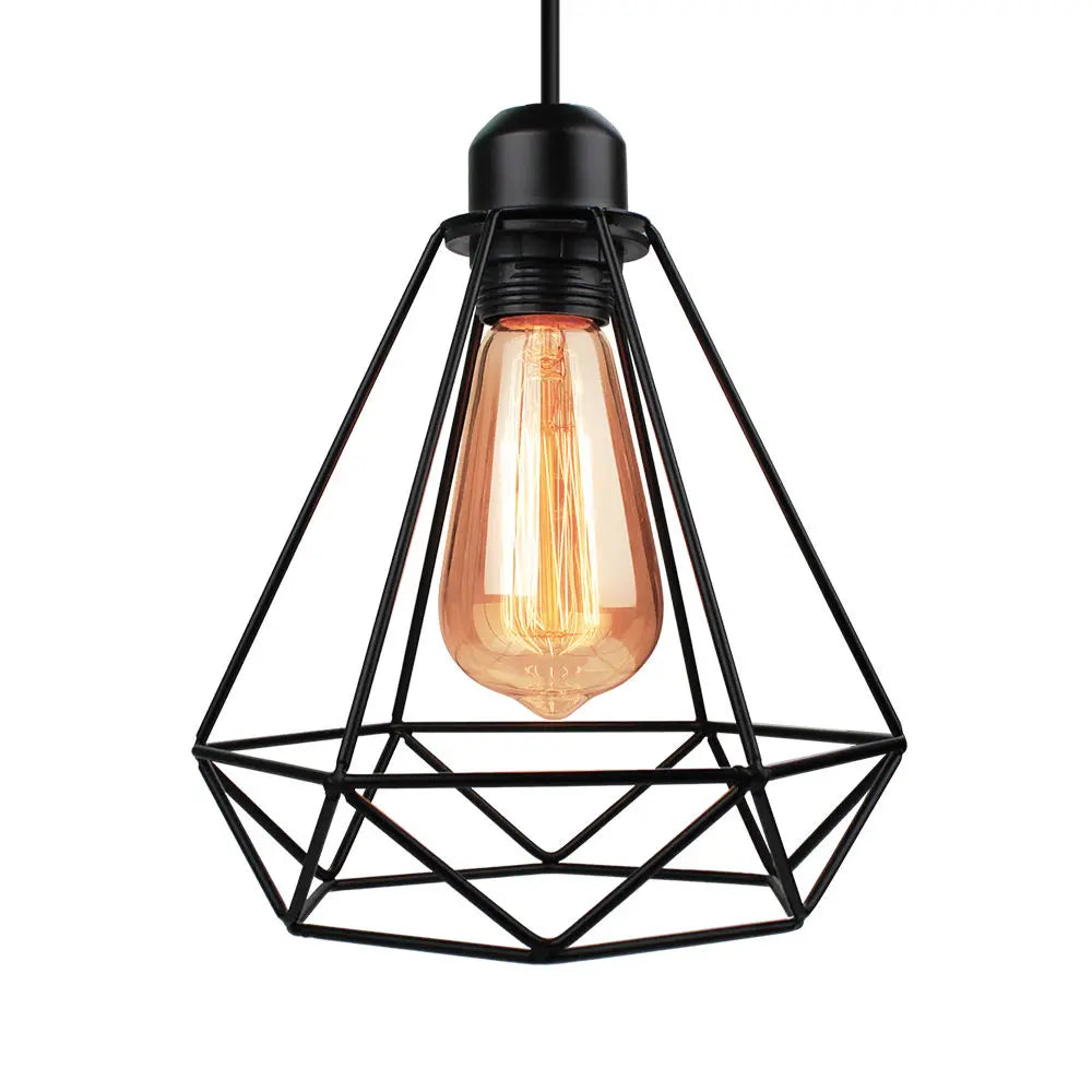 Decorbites™ Industrielles Vintage-Eisenkäfig-Pendant-Licht für Heimküche Wohnzimmer-Dekoration