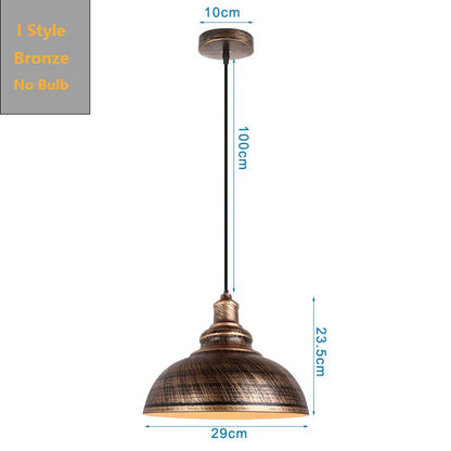 DecorBites™ مصباح معلق صناعي أسود لجزيرة المطبخ أو البار أو ديكور المزرعة