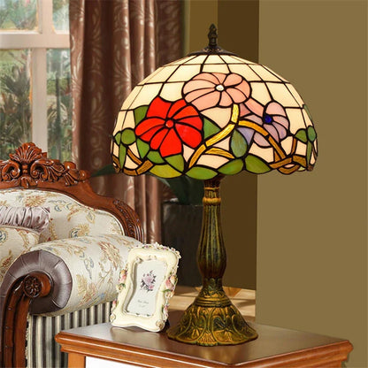 Decorbites™ Libelle Tiffany Bleiglas Tischlampe Vintage Schreibtisch Restaurant Schlafzimmer Beleuchtung