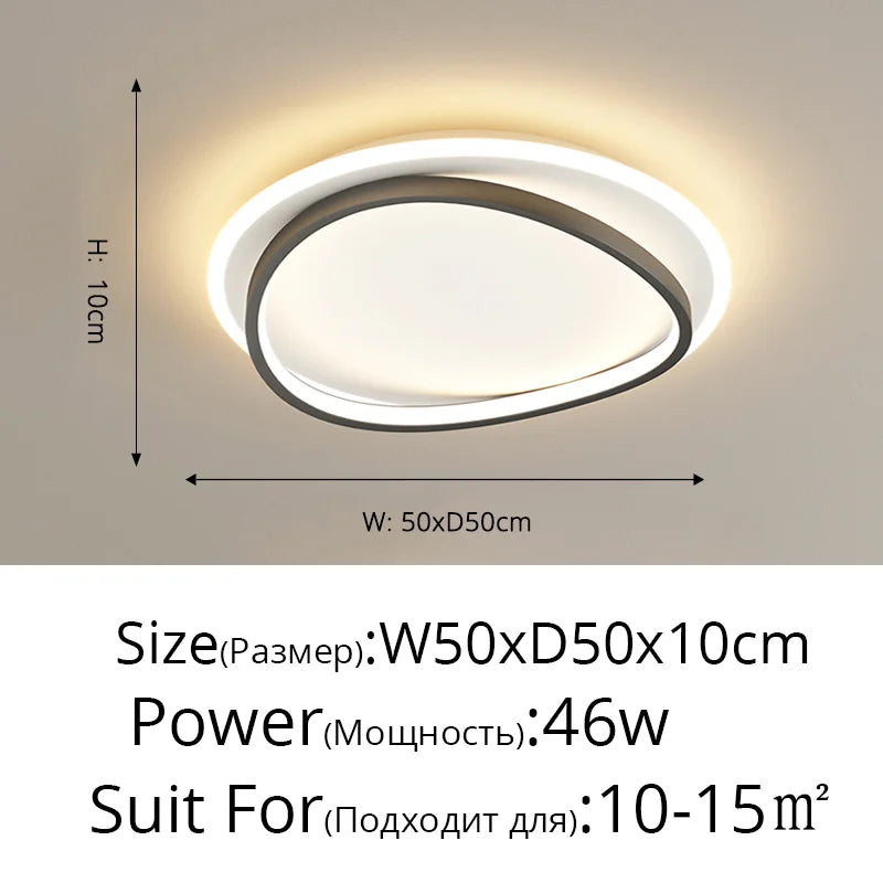 DecorBites™ LED Chandeliers Lights Dimming Modern Luminaire for Home Decor