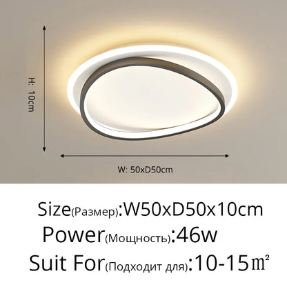 DecorBites™ LED Chandeliers Lights Dimming Modern Luminaire for Home Decor