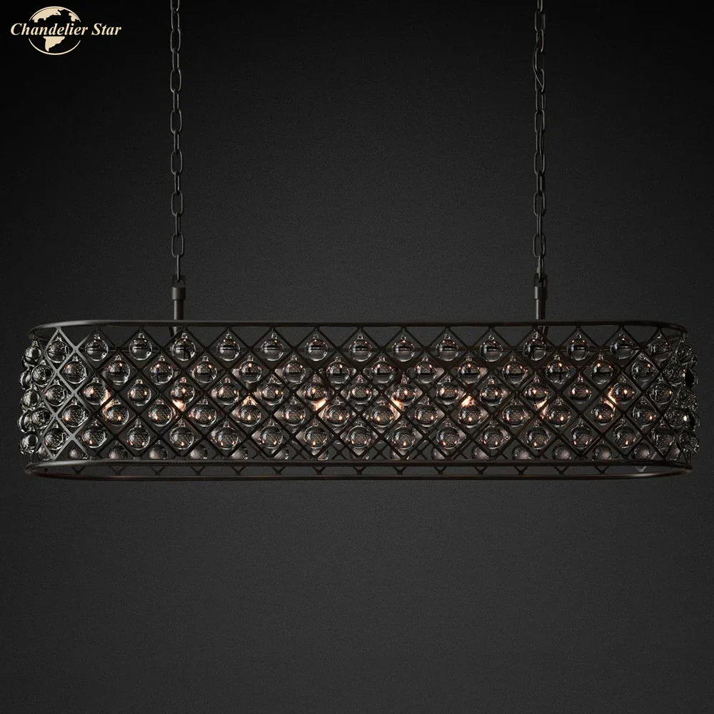 DecorBites™ Glass Drop Chandelier Pendant Lights for Living Dining Room