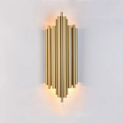 DecorBites™ Gold LED Wall Lamp for Living Bedroom Kitchen Indoor Decor