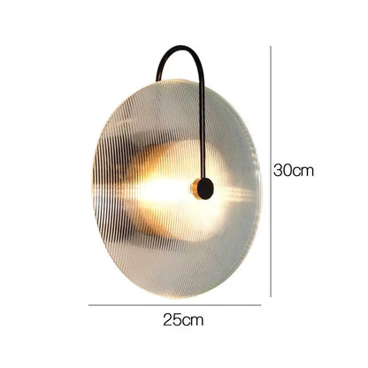DecorBites™ Glass Wall Lamp Nordic Minimalist T Model Sconce Light for Home Decor