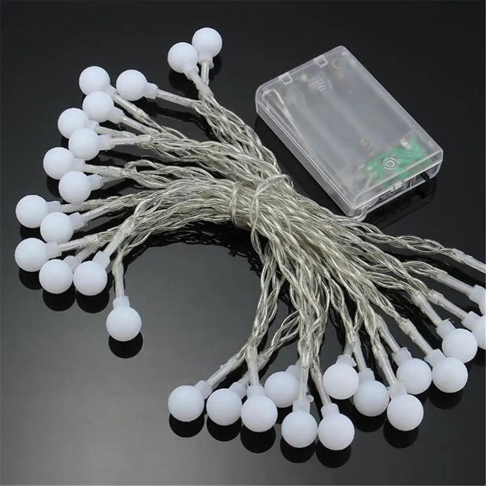 DecorBites™ LED Globe Ball String Lights for Indoor Outdoor Decor