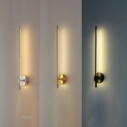 Decorbites™ Gold Geometrische Wandlampe für Wohnzimmer, Schlafzimmer und Hotelgang