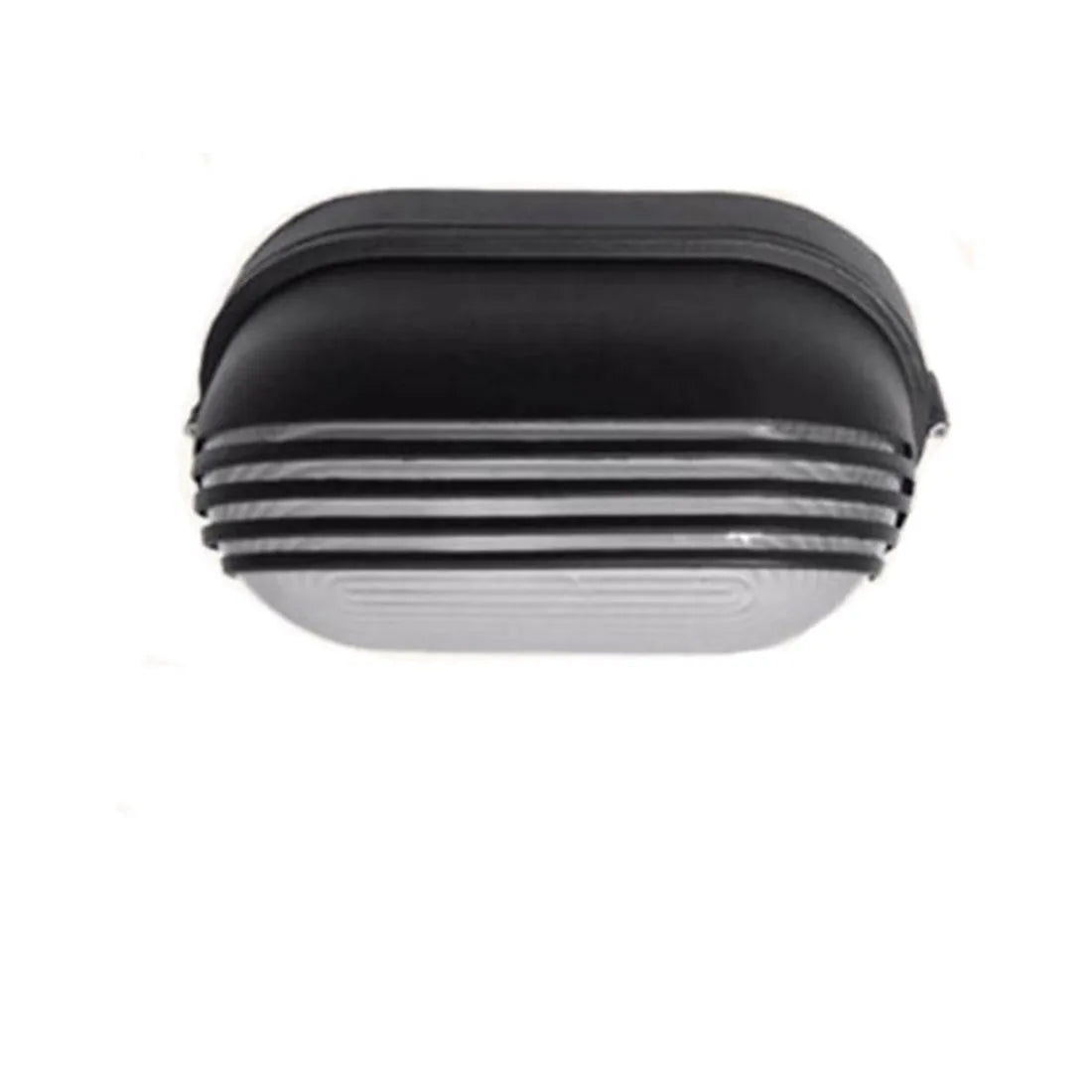 DecorBites™ Black Bulkhead Wall Lantern Exterior Wall Light - Security Sconce for Porch & Patio