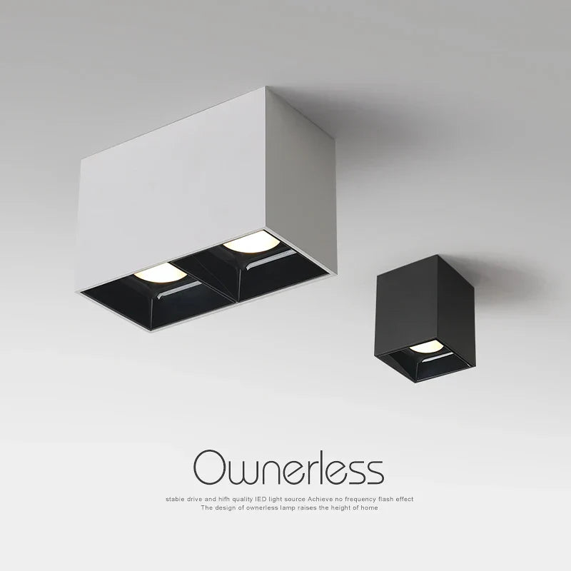 DecorBites™ LED Adjustable Angle Spotlight Ceiling Lights for Background Wall and Aisle