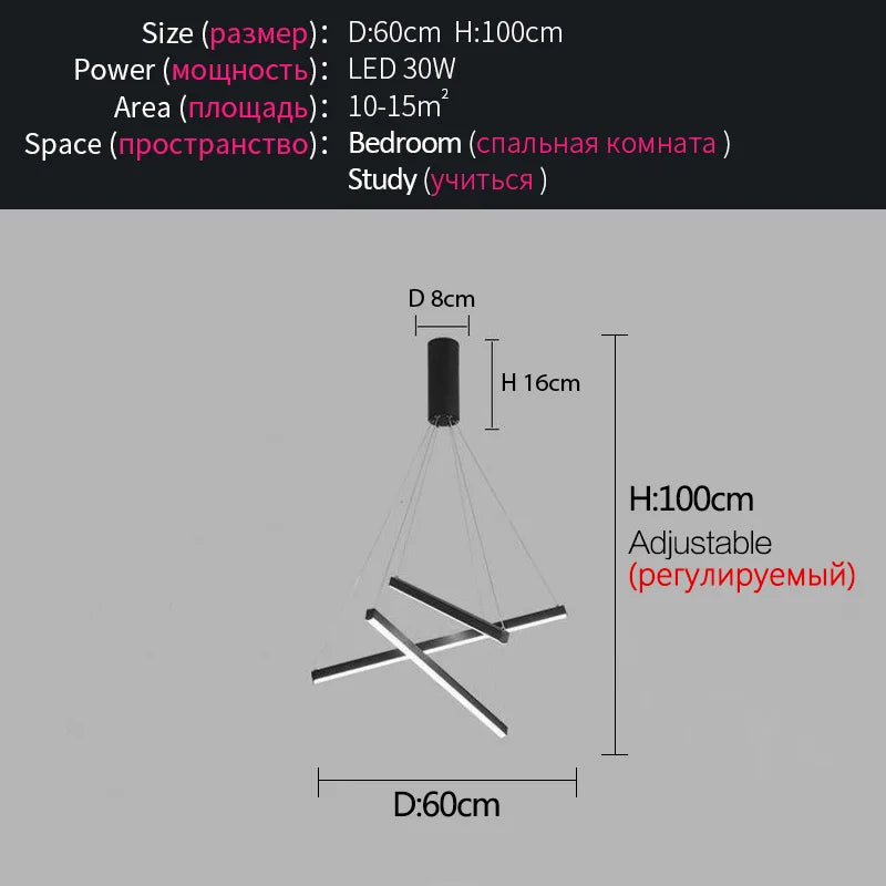 ديكور بايتس™ مصباح سقف غرفة النوم LED ديكور نورديك حديث غرفة رئيسية دافئة رومانسية