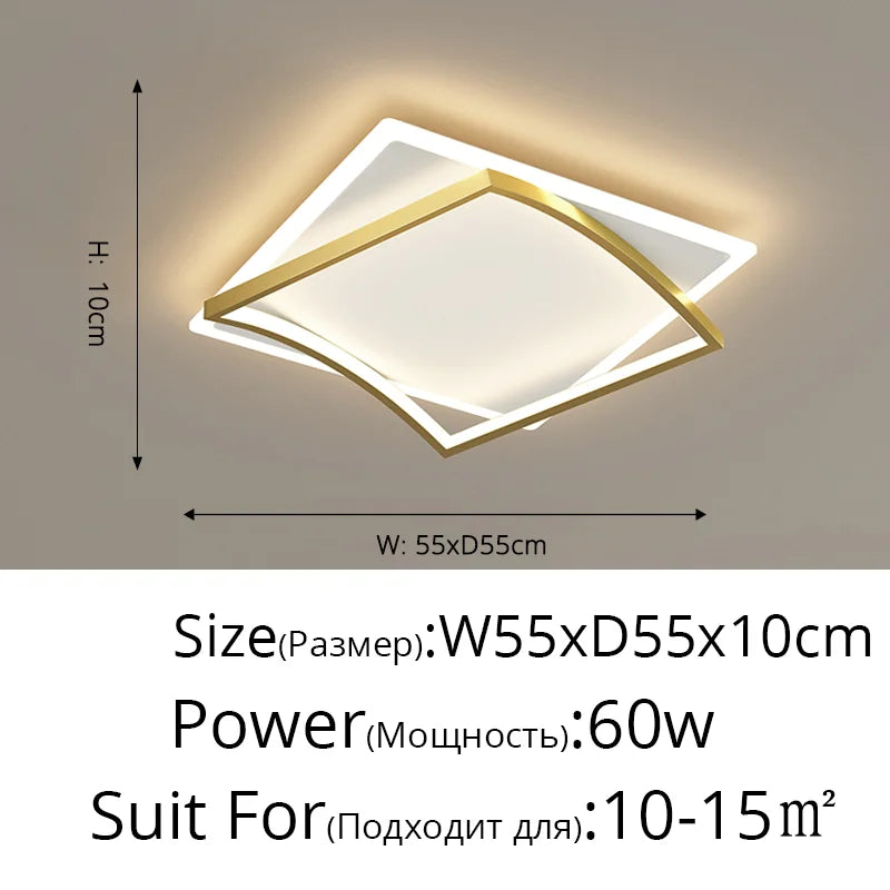 Decorbites™ LED-Kronleuchter Dimmbare moderne Leuchte für die Hausdekoration