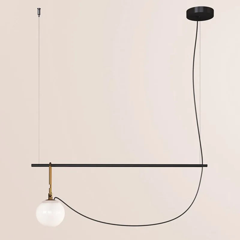 DecorBites™ Glass Ball Pendant Light for Bedroom Bar Cafe Decor - Multi-Light Post-Modern Glass Lighting