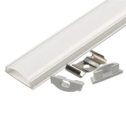 DecorBites™ 0.5m/1m Flexible U Aluminum Profiles for LED Strip Lights