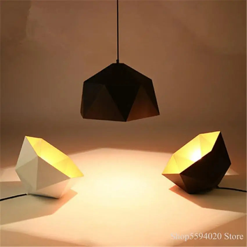 DecorBites™ Industrial Loft Pendant Light | Modern Iron Hanging Lamp for Kitchen | E27 Fixture