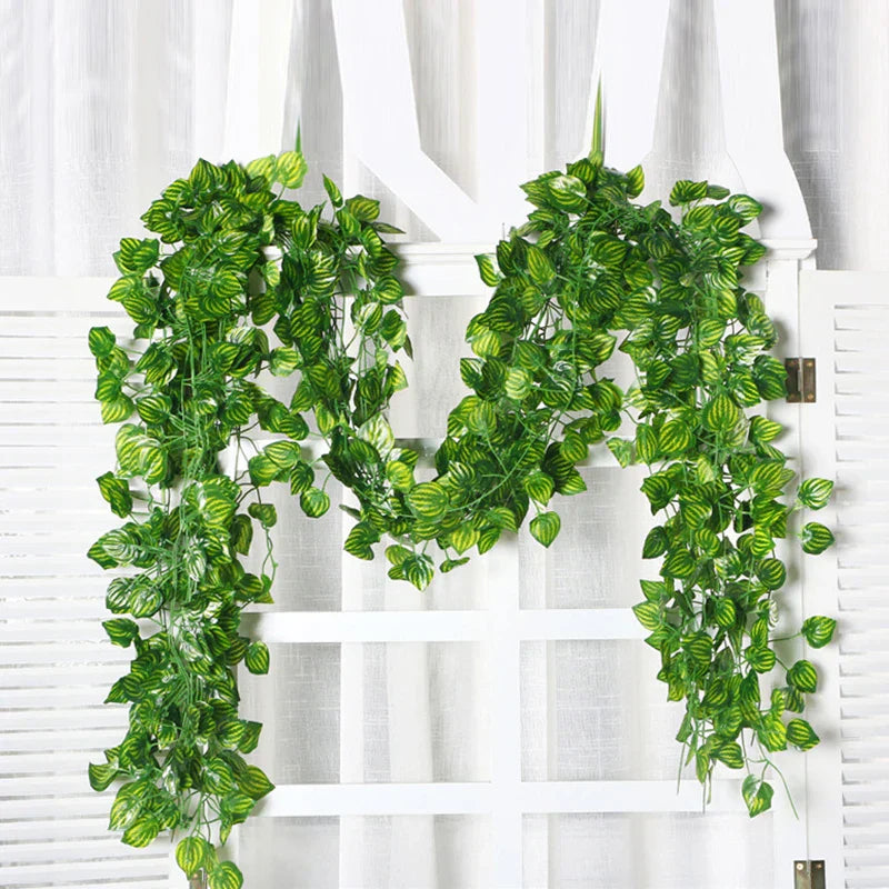 DecorBites™ Green Silk Creeper Plant for Home Decor, Weddings, and Christmas