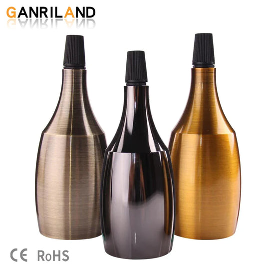 DecorBites™ Aluminum Base E27 LED Lamp Holder Industrial Light Fixture