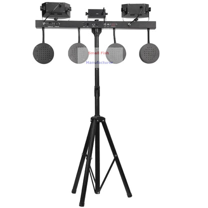 DecorBites™ 4-in-1 LED Light Stand: Par, Derby, Strobe, Wash, Laser Effects - Ideal for Bars & Discos